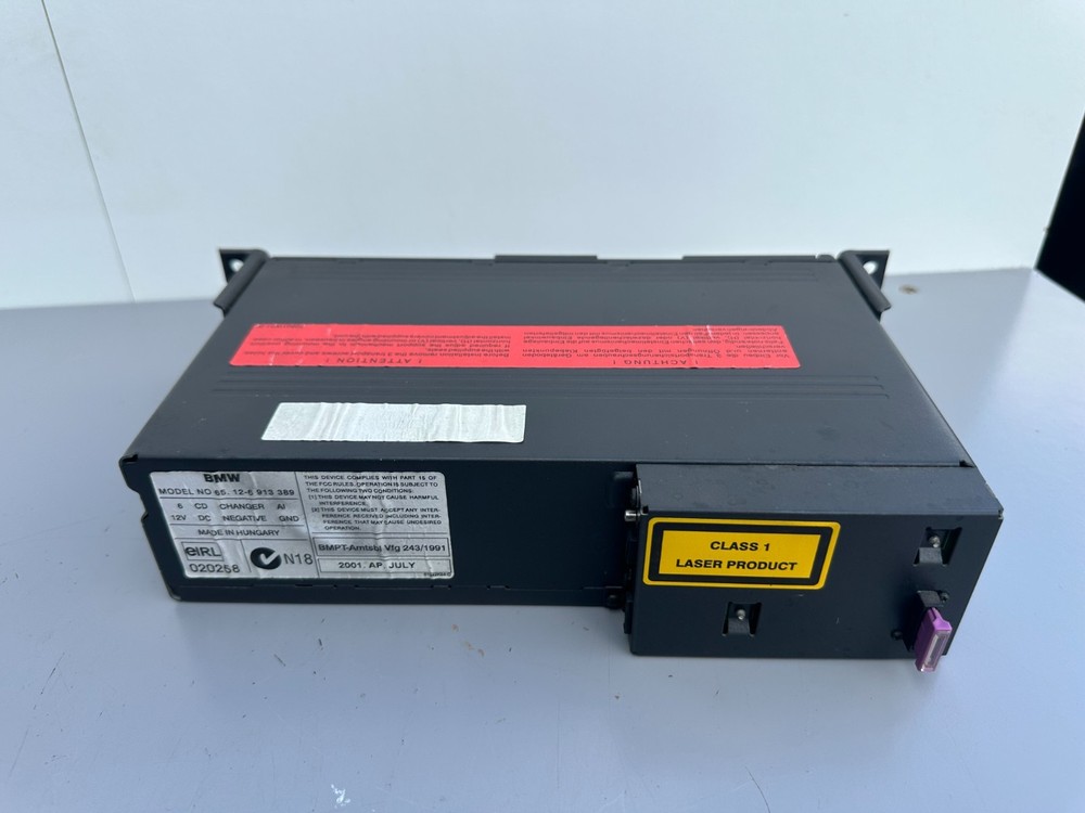 BMW 1 3 5 series 6 Disc CD Changer Unit & Cartridge E81 E82 E87 E90 E91 E92 E93