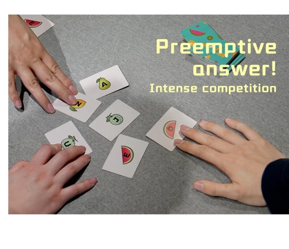 Fruit Race Spell Game