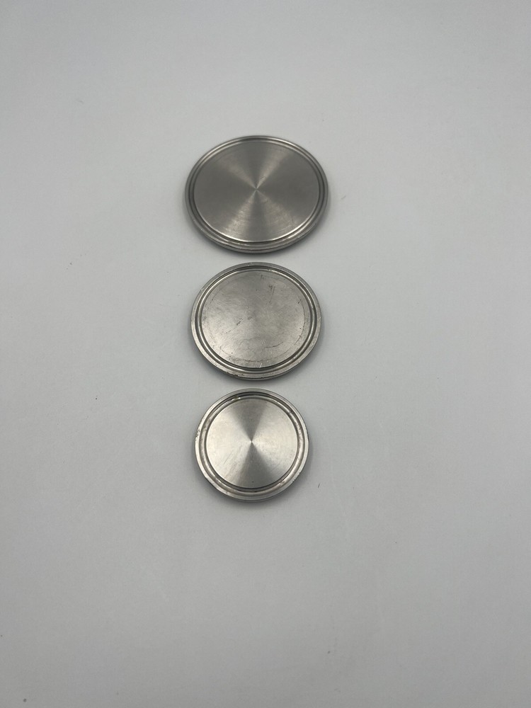 2”/2.5”/3” 304 SS Dairy/Brewing End Caps