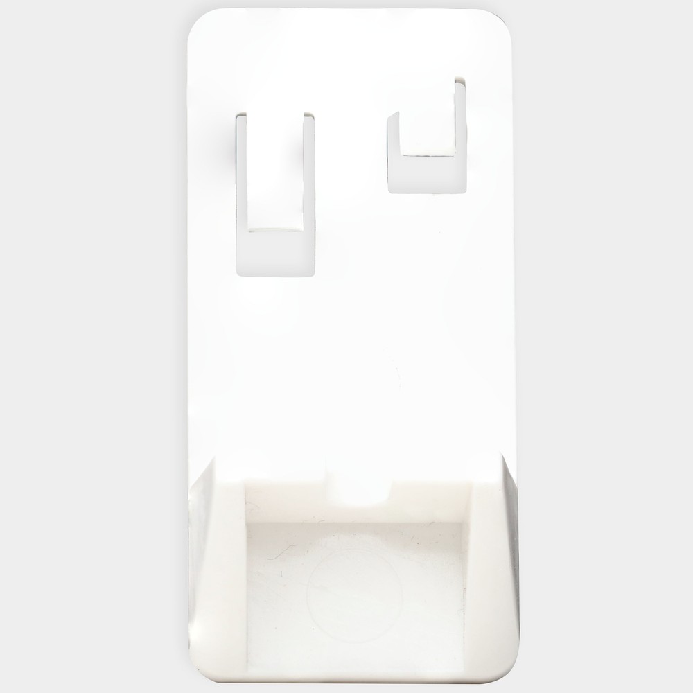 Rok Hardware Polycarbonate Shelf Support, 5mm Shelf Support Pegs, White Finish