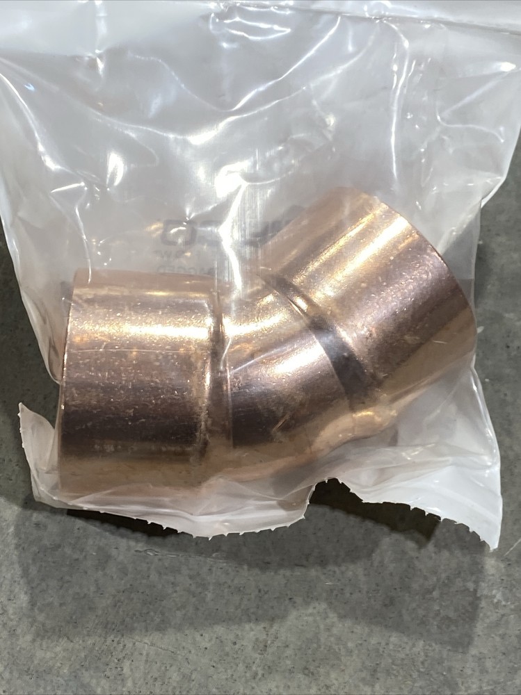 Nibco 2" Copper Fitting Elbow, 45° New 606-CB