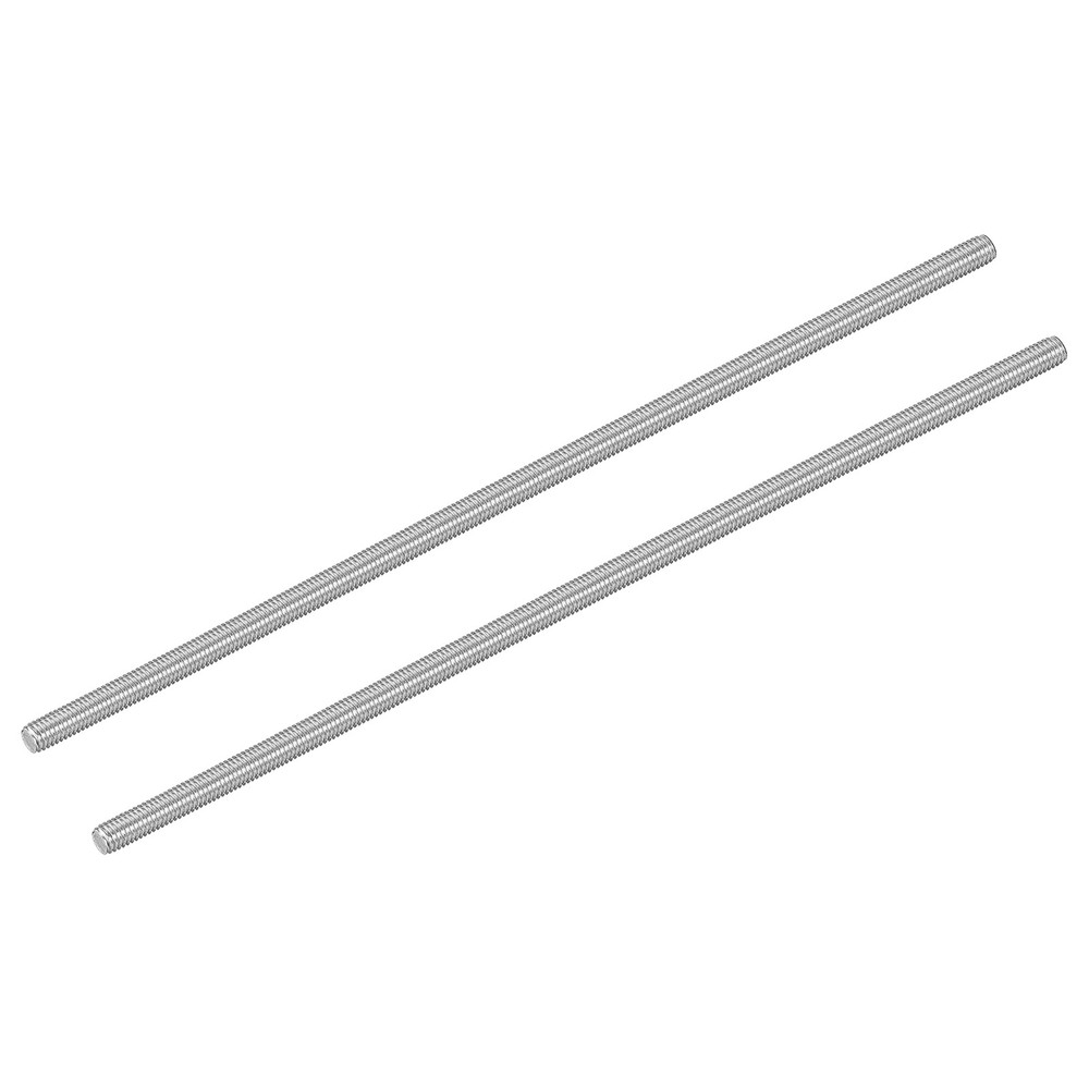 2Pcs M5-0.8x180mm Fully Threaded Rods, 304 Stainless Steel Thread Bar Studs