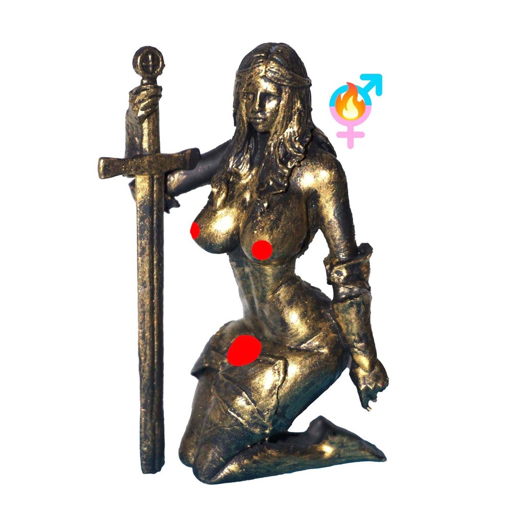 Transgender Knight - Statue
