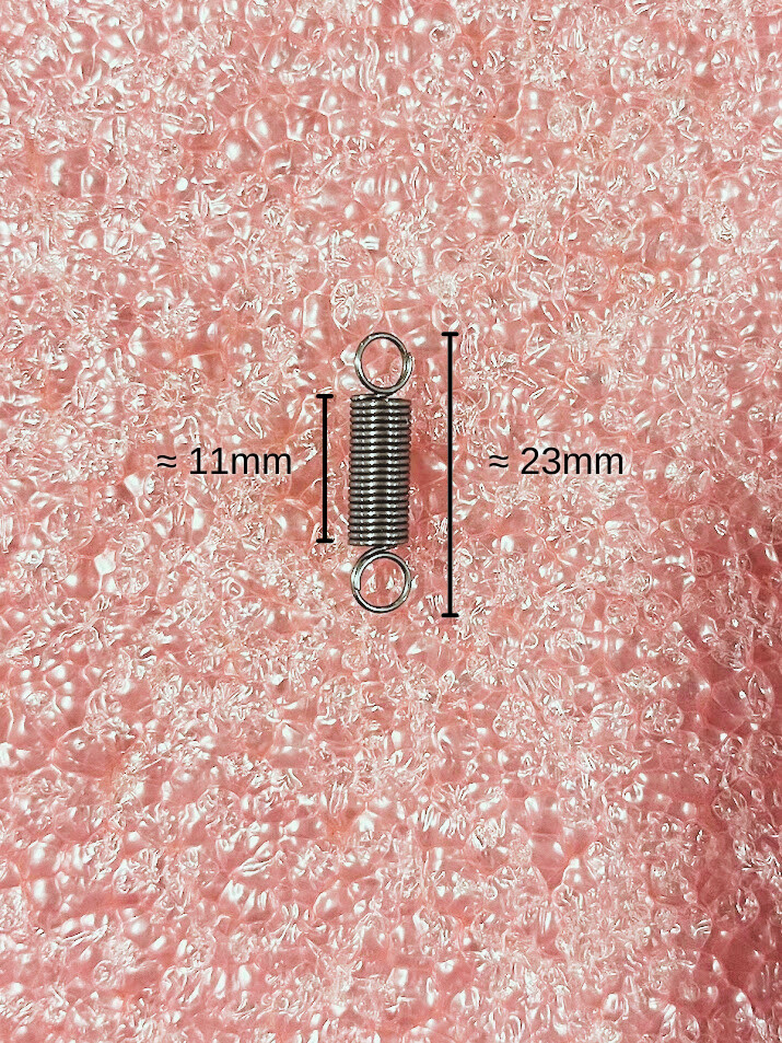 Epson TM-U220B Receipt Printer - Ribbon release spring