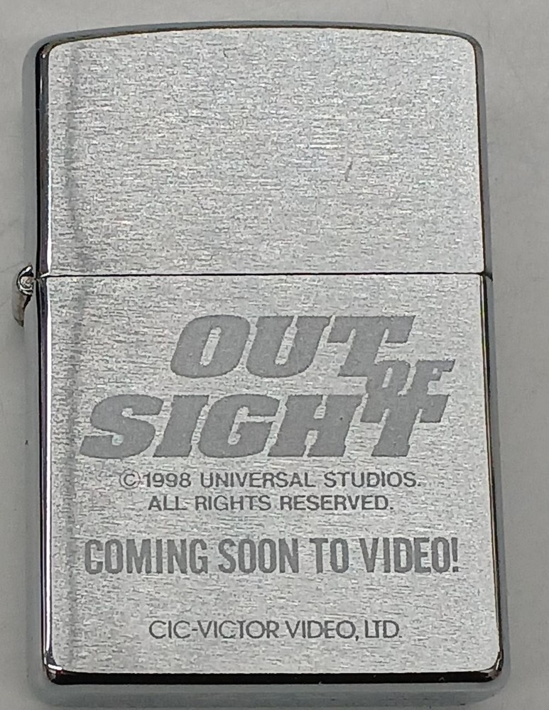 Zippo Out Sight Collectible Lighter Used