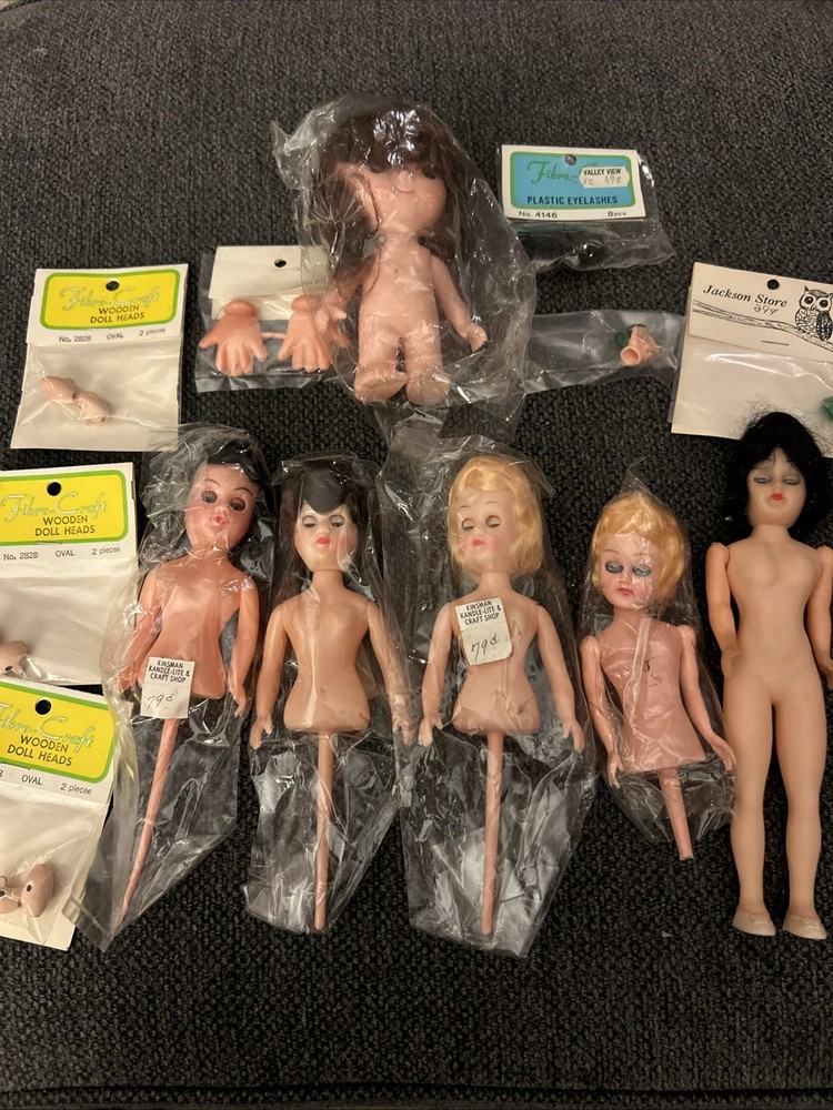DOLL PART LOT NEW IN PACKAGE (B2)