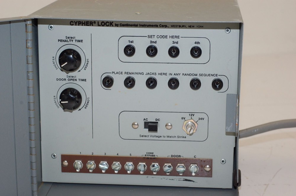 Continental Instruments Cypher Lock CypherLock Logic Controller
