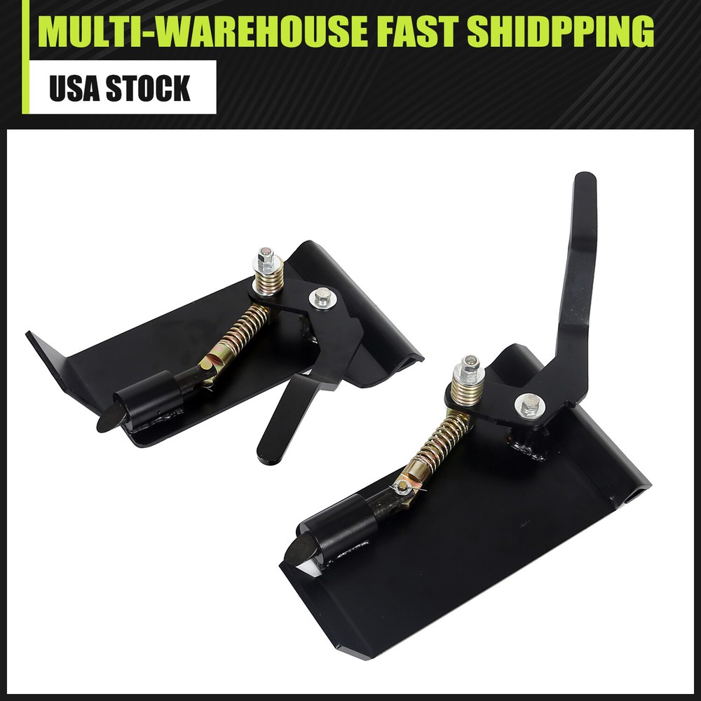 Weld-On Skid Steer Loader Latch Box Tractor Quick Attach Conversion Adapter