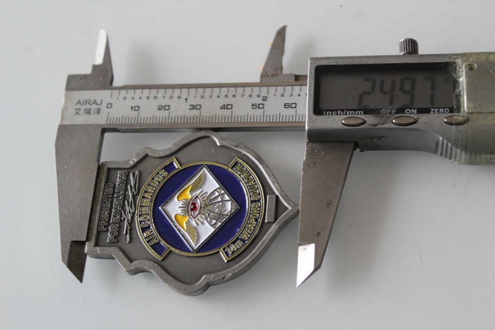USAF Air Force Air Commandos 14th Weapons Squadron Challenge Coin