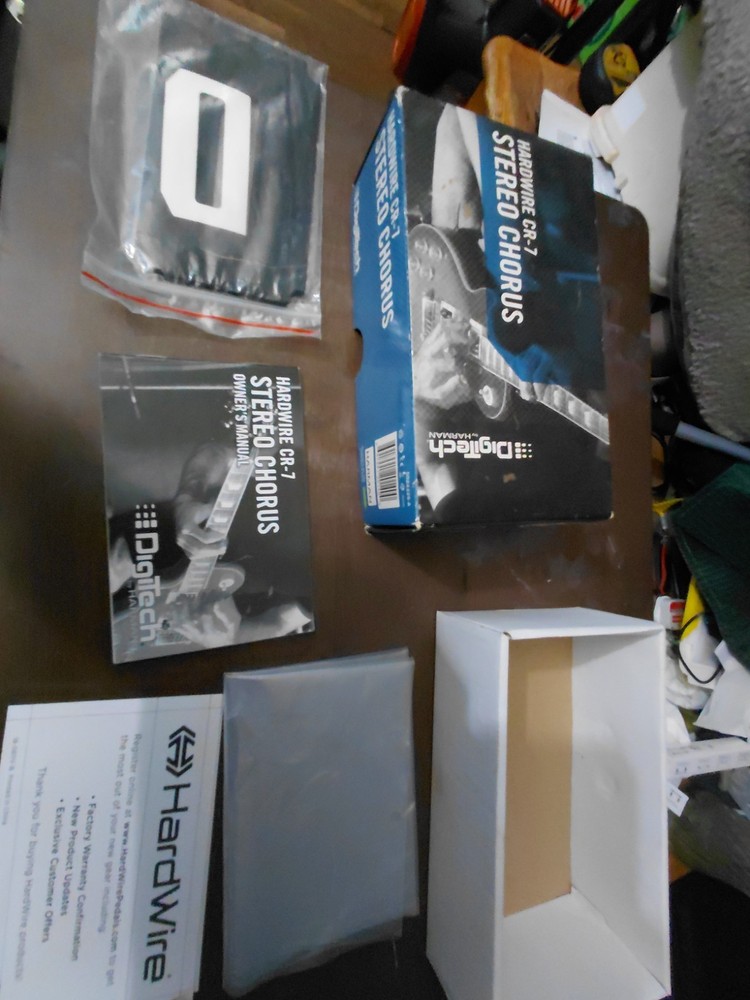 DigiTech HardWire CR-7 Stereo Chorus Digital Effects Pedal