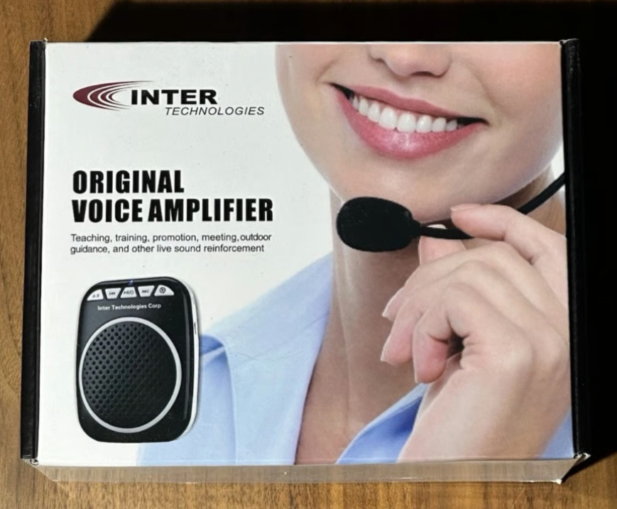 Inter Technologies Original Voice Amplifier New In Open Box