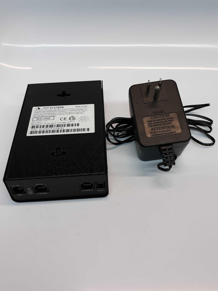 Tut Systems MXL-2300 Ethernet Bridge Router with Power Source
