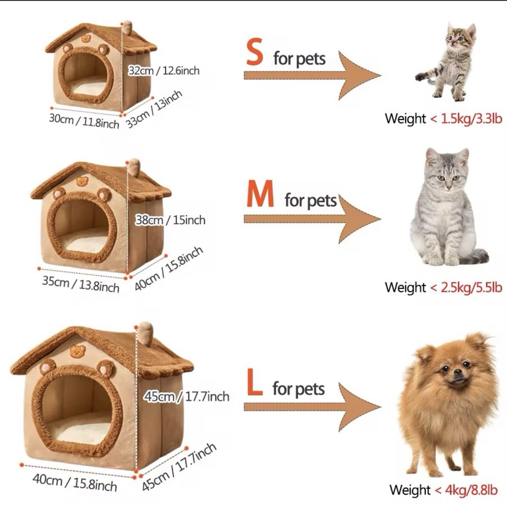 Luxurious Animal Bed for Small Pets