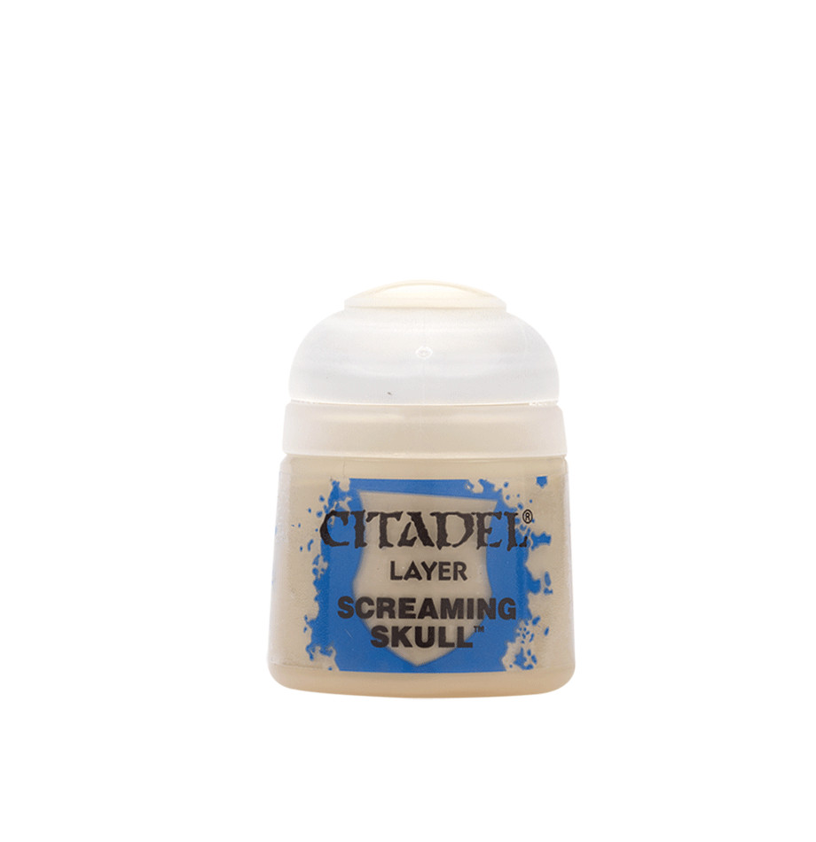 Games Workshop Warhammer - Citadel Colour paint LAYER Screaming Skull 12ml.