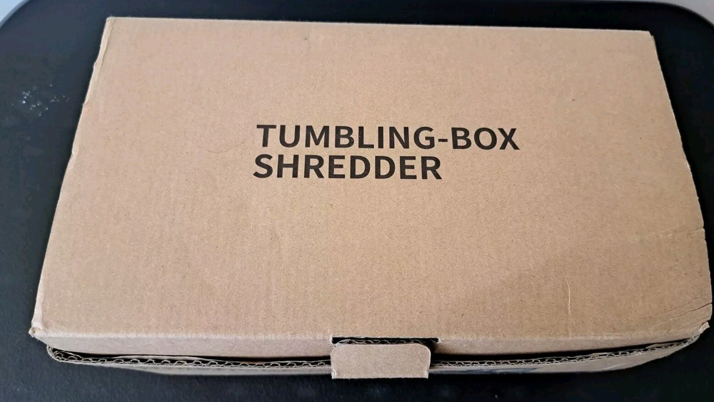 Tumbling Box Shredder Sky Blue NIB