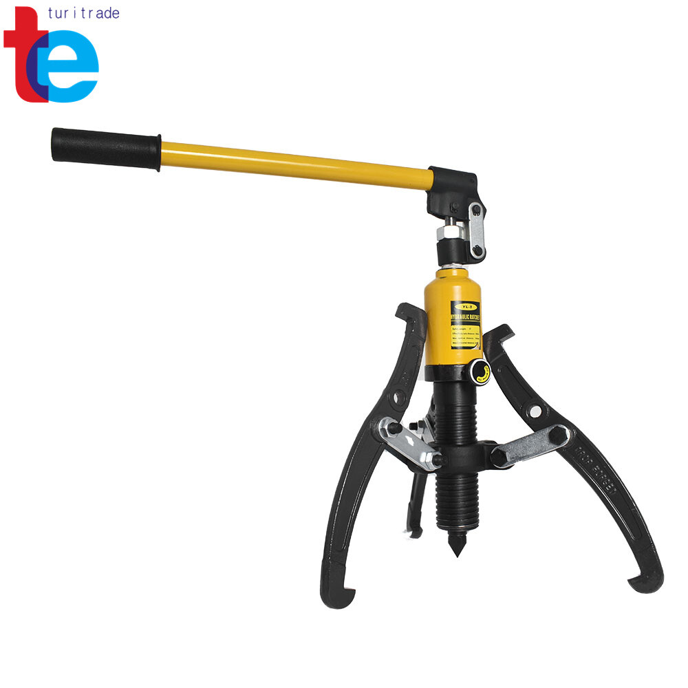 5 Ton 3-Jaw Hydraulic Gear Puller Set Wheel Bearing Pulling Separator w/Case