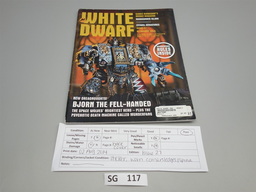 White Dwarf: Issue 27 August 2014 (Games Workshop)