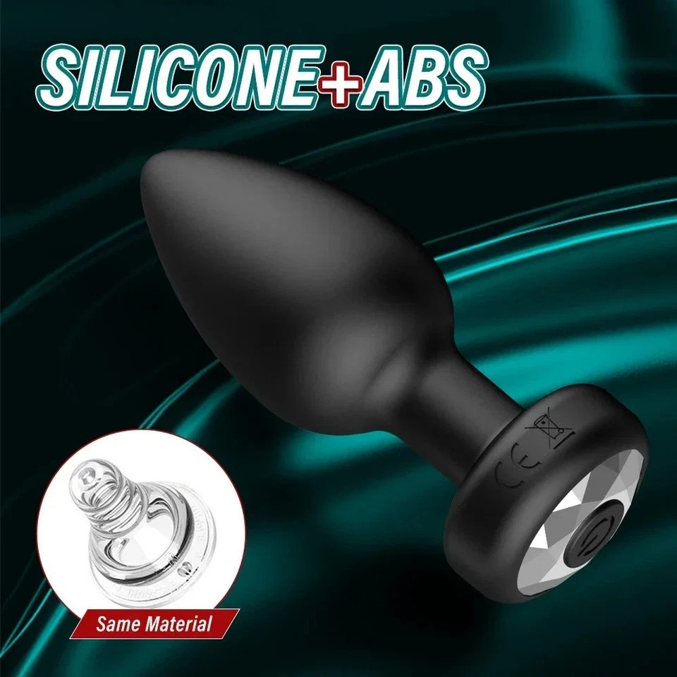 Wireless Silicone Wellness Massager with Remote Control Adjustable Vibration