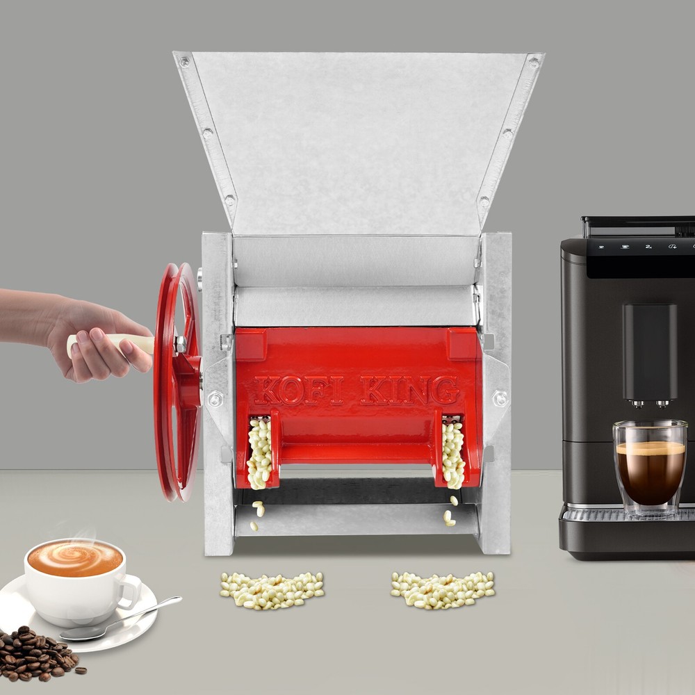 Manual Hand Crank Coffee Bean Peeling Machine for Efficient Shelling