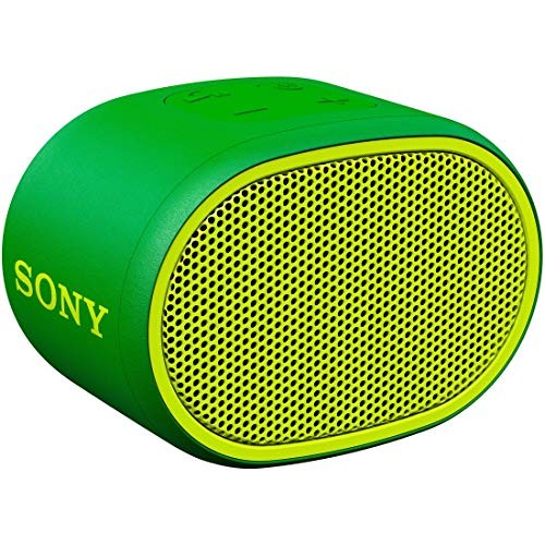 Sony Wireless Portable Speaker Waterproof Bluetooth with Microphone Green