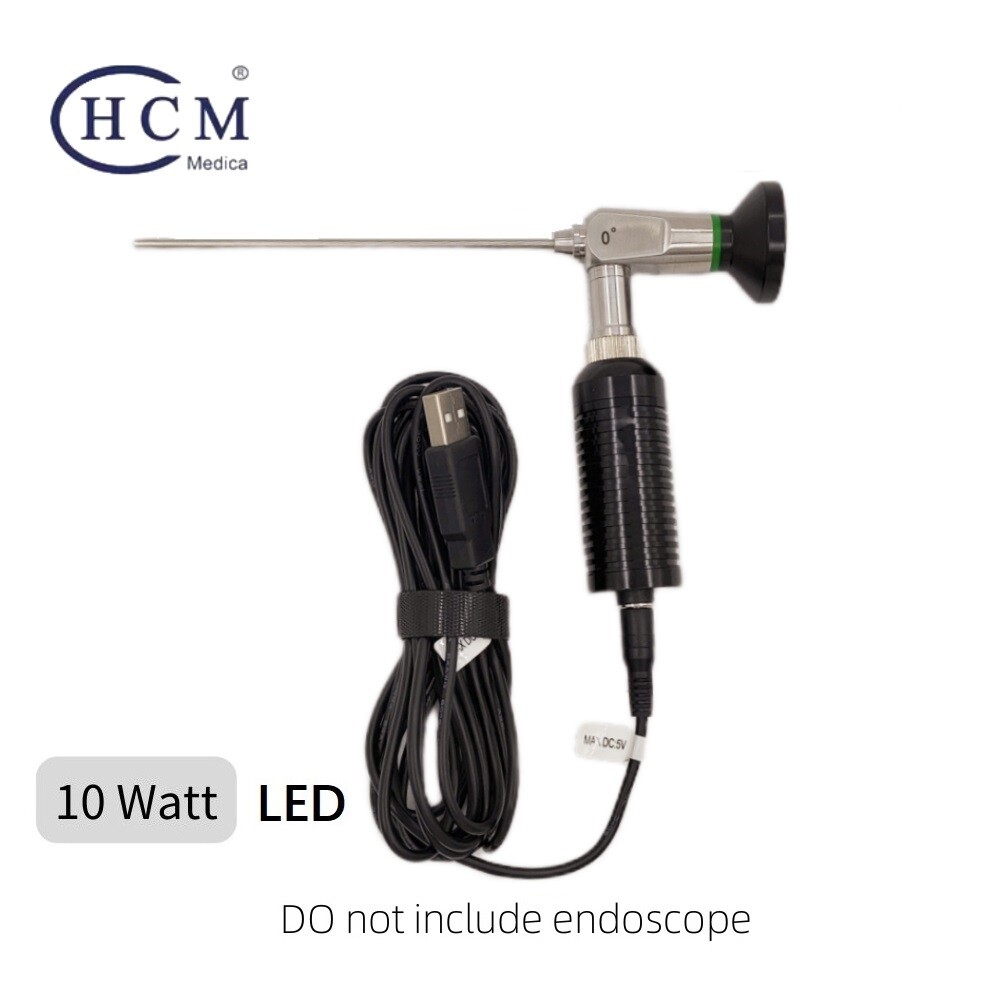 Portable Mini USB 10W Endoscope LED Light Source for ENT Emergency Surgery