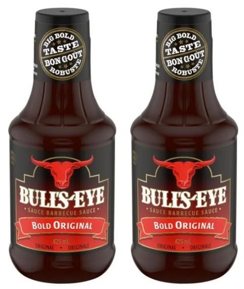 Bull's-Eye Bold Original BBQ Sauce, 425mL (2 Pack)
