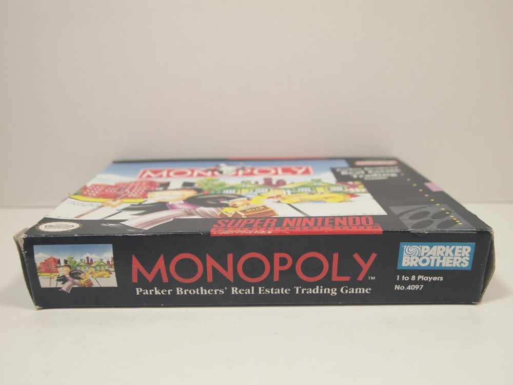 Monopoly (Super Nintendo | SNES) Authentic BOX ONLY