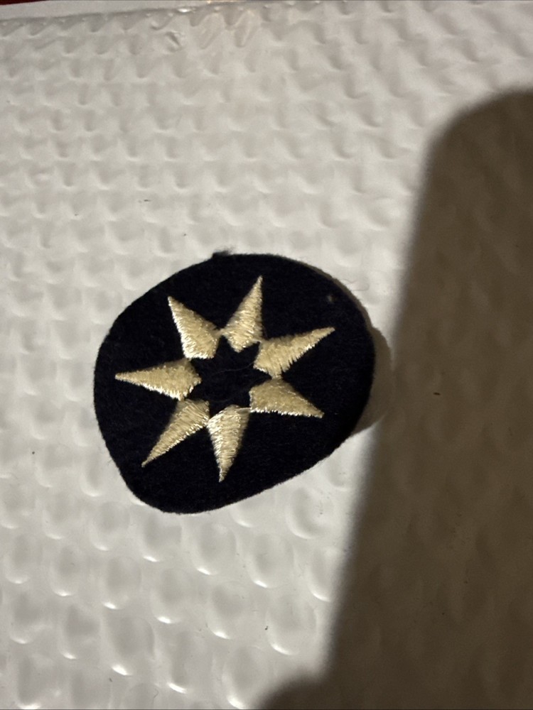 WW2 7th Service Command Patch - 2nd Design On Felt