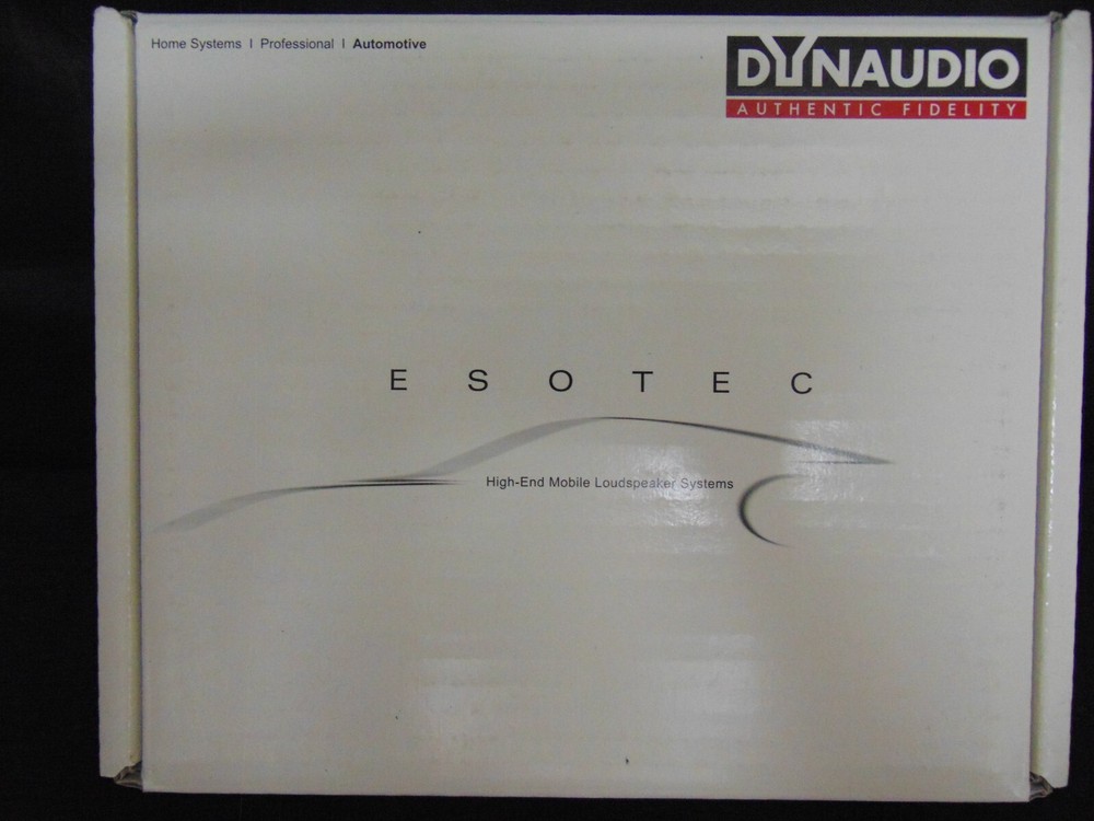 DYNAUDIO X-252 ESOTEC CROSSOVERS for COMPONENT SPEAKERS - NEW PAIR
