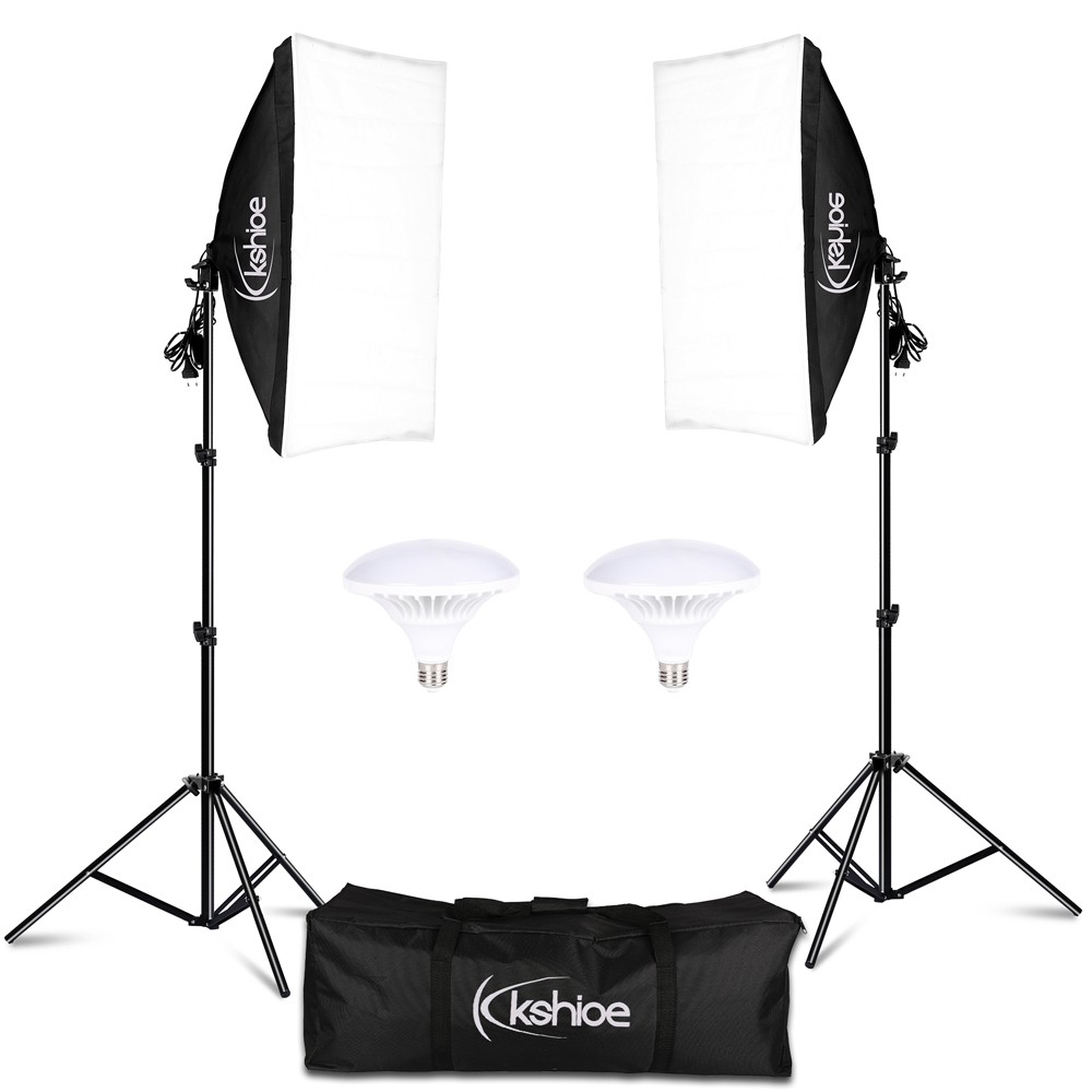 Softbox Lighting Kit, Photo Equipment Studio Soft box 20" x 27", with E27 Socket