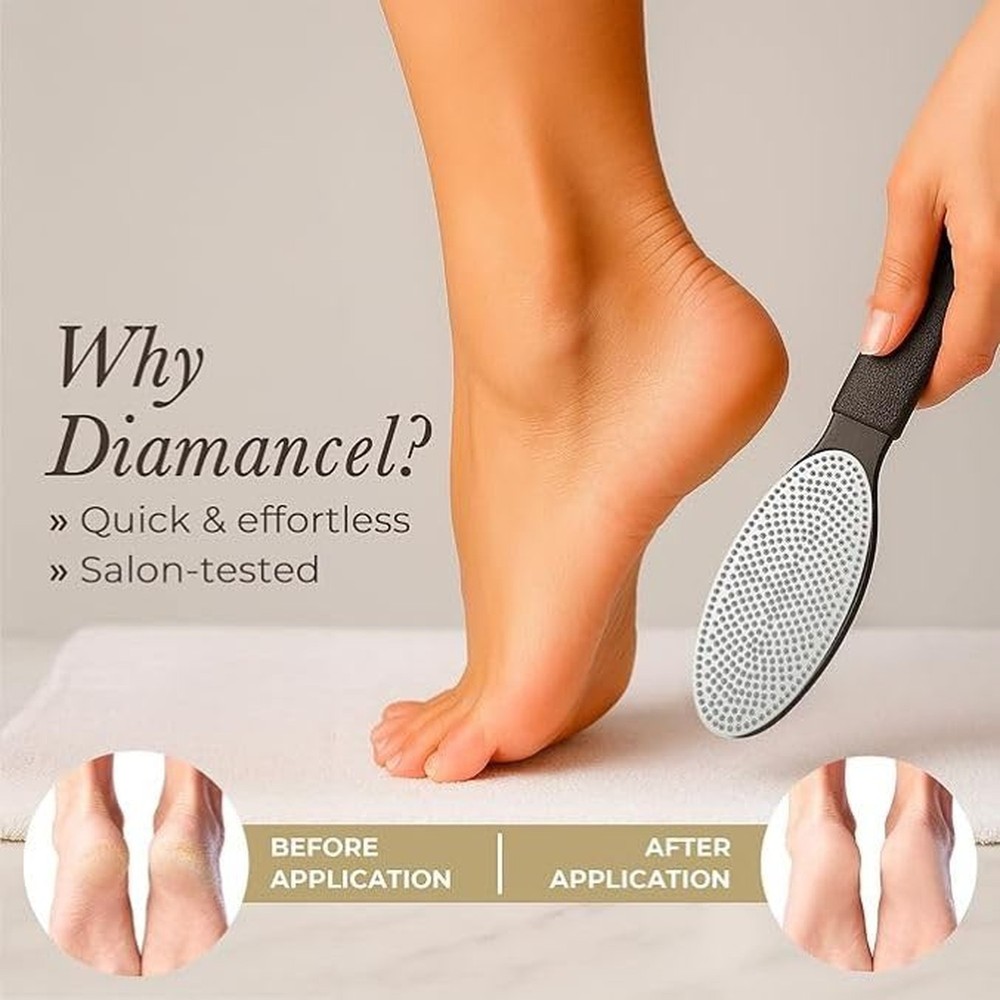 Diamancel Luxury Diamond Foot Buffer - #11 Medium Grit Rasp – For Average