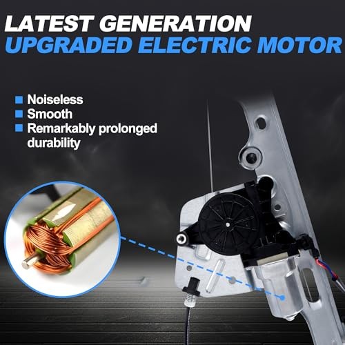 19012 Window Regulator Compatiable with Chevy 2007-2013 Silverado Front Left