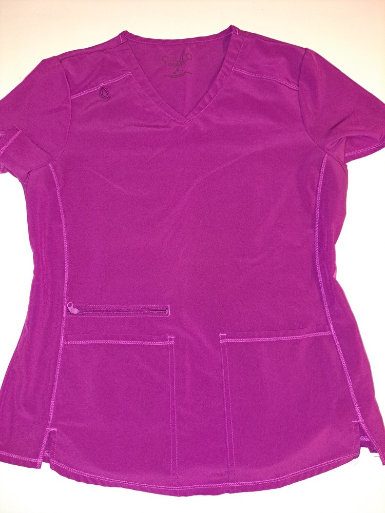 Cherokee scrub tops x 5 size small