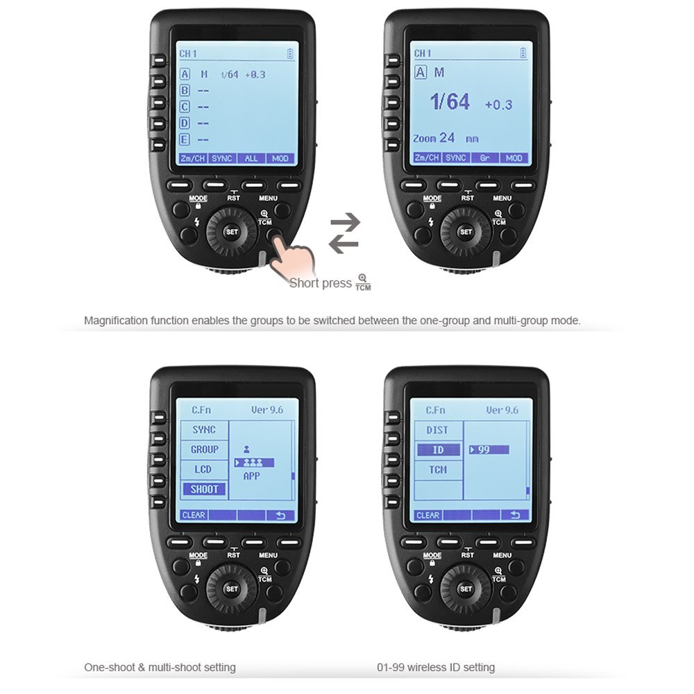 US Godox XPro-O TTL HSS Flash Transmitter Trigger For Olympus Panasonic Camera