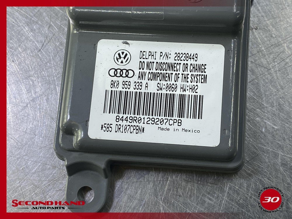 2008-2017 AUDI S5 - Front Right - SEAT Occupancy Detection Module 8K0959339A