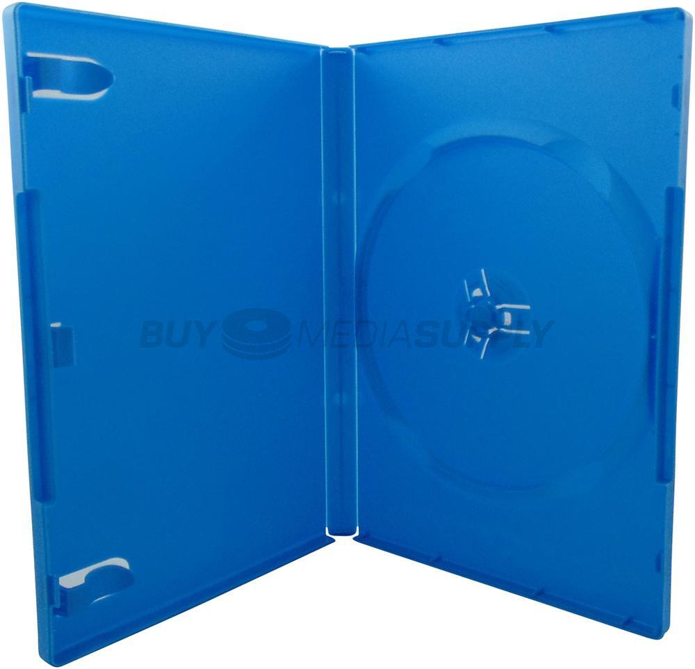 14mm Standard Blue 1 Disc DVD Case Lot
