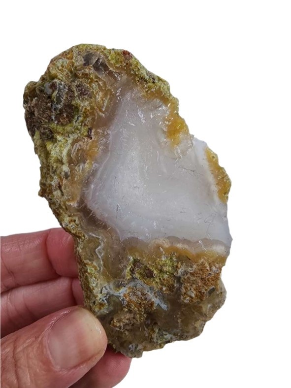 Condor Agate End Slab 64.4 grams.