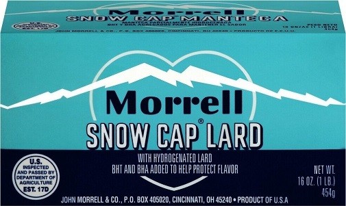 Morrell Snow Cap Lard 2 Pack