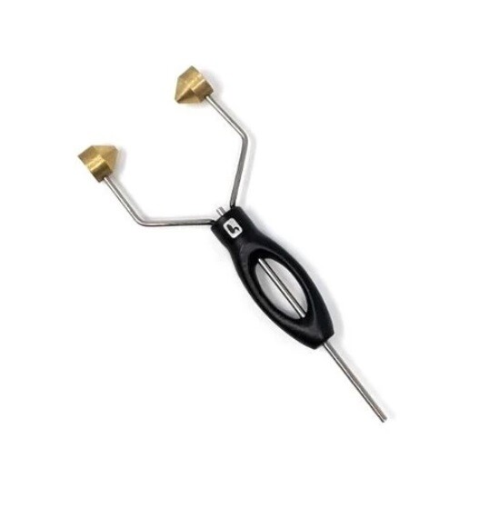 LOON OUTDOORS ERGO ALL PURPOSE BOBBIN THREAD HOLDER MATTE BLACK FLY TYING TOOL