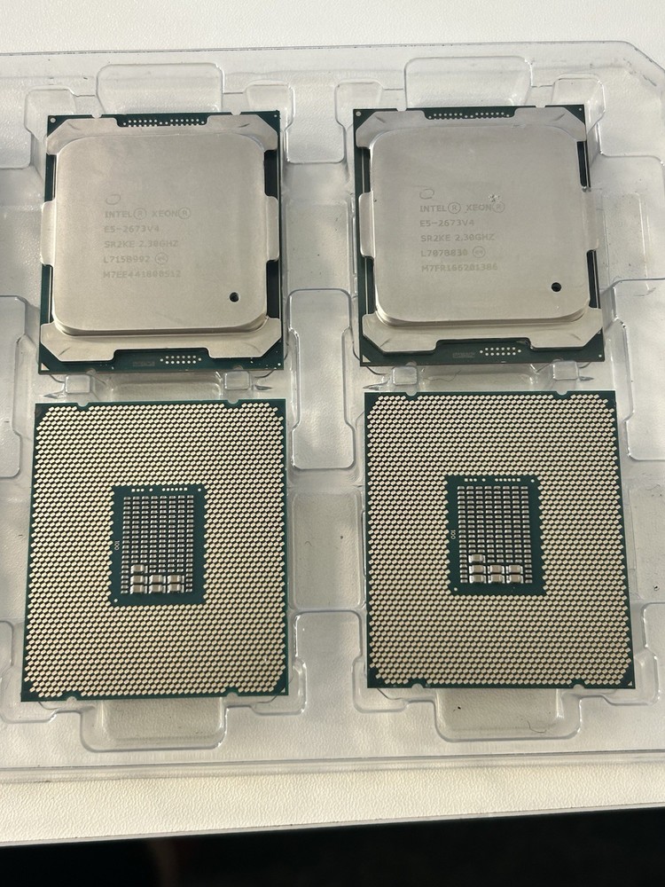 Intel Xeon E5-2673 V4 SR2KE 2.30GHz 20-Core 50MB LGA2011-3 Server CPU Processor