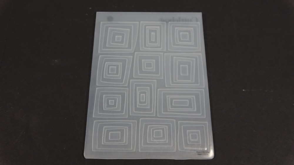 Cuttlebug Provo Craft Embossing Folder Traffic Jam