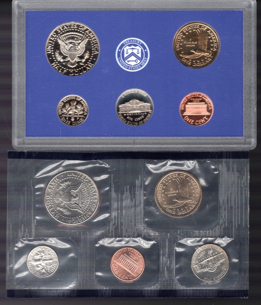 2000 s + 2000 p MINT PROOF SETS