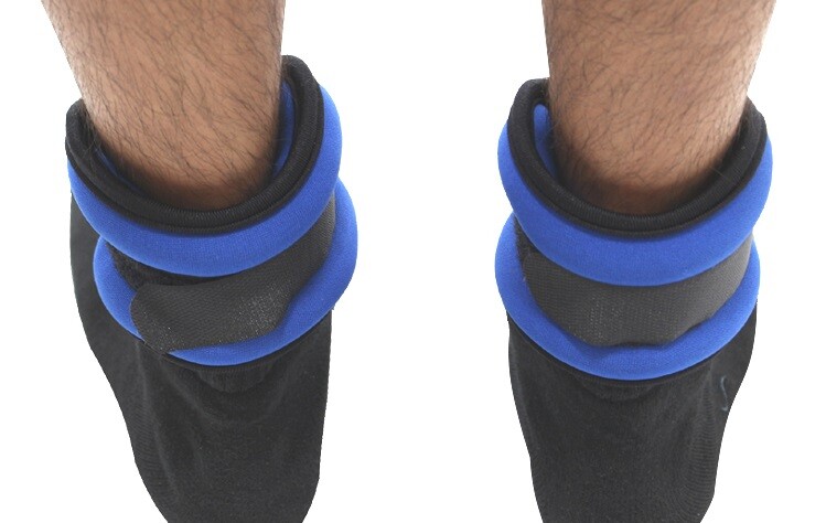 2LB Blue Colored Wrist/Ankle Weights