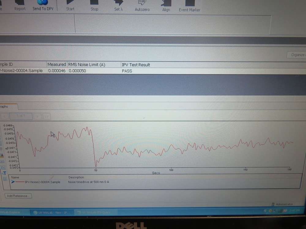 Perkin Elmer Lambda Bio 40 UV/Vis Spectrophotometer
