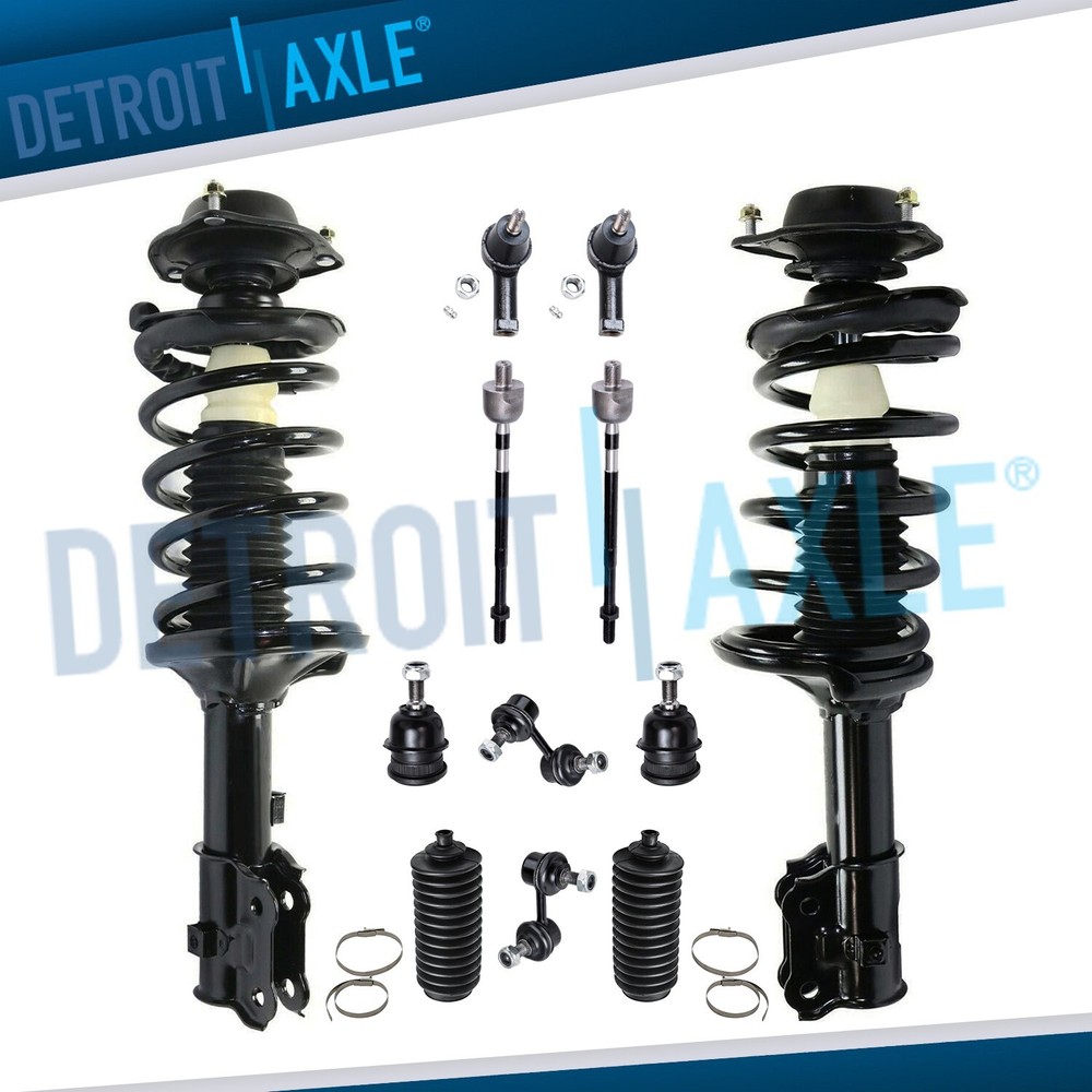 Complete Front Install Ready Strut Suspension Kit for 2000 - 2005 Hyundai Accent