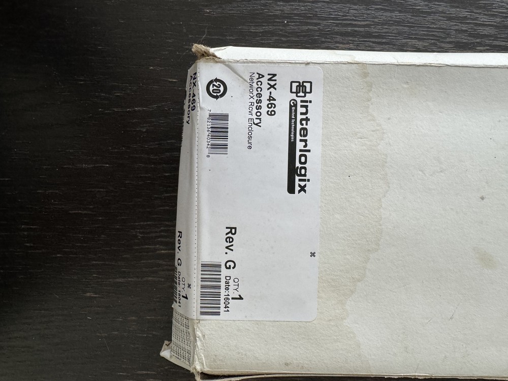 Interlogix NX-460 Accessory Network rcvr enclosure NEW!
