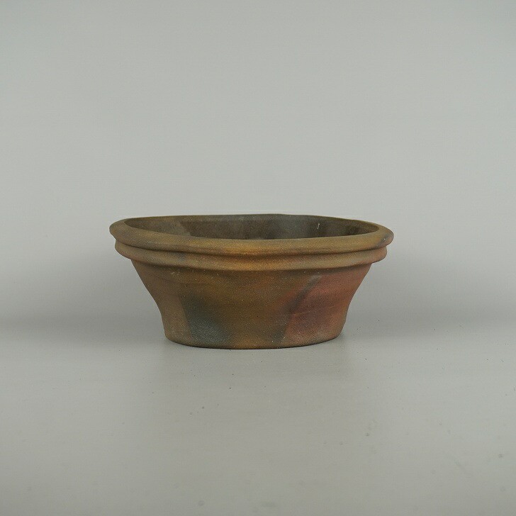 Chikuho Medium Round Bonsai Pot Unglazed 22cm Used