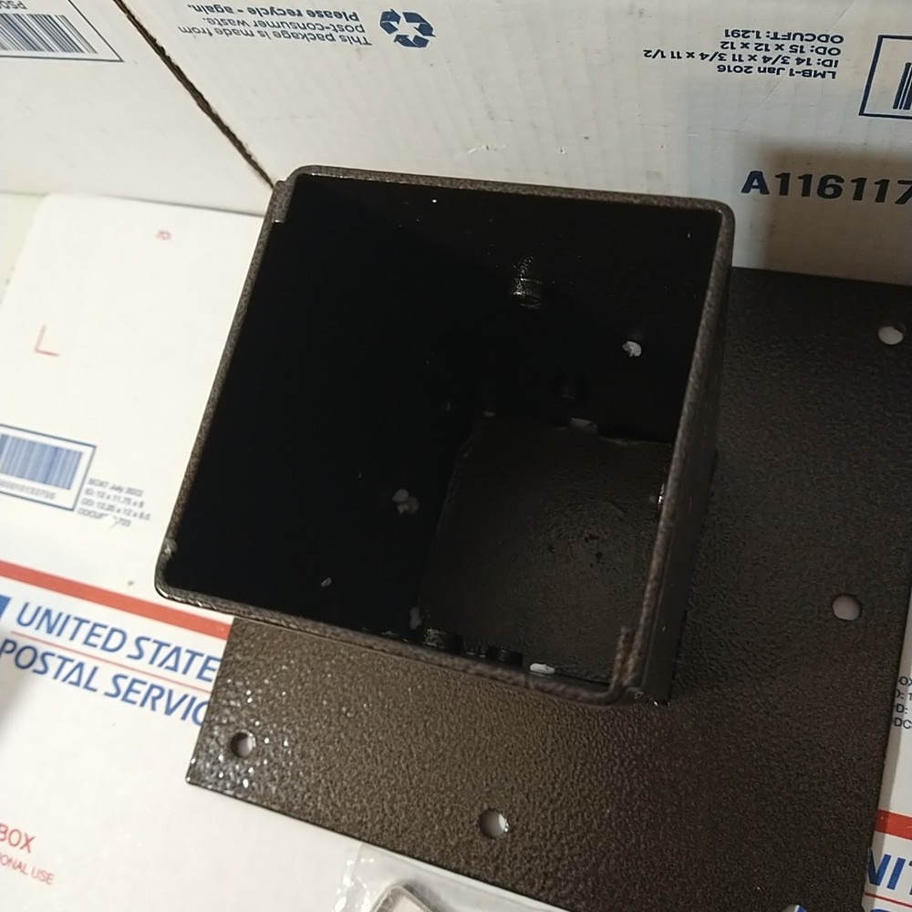 Mail Boss, Bronze 7158 Surface Mount Base Plate
