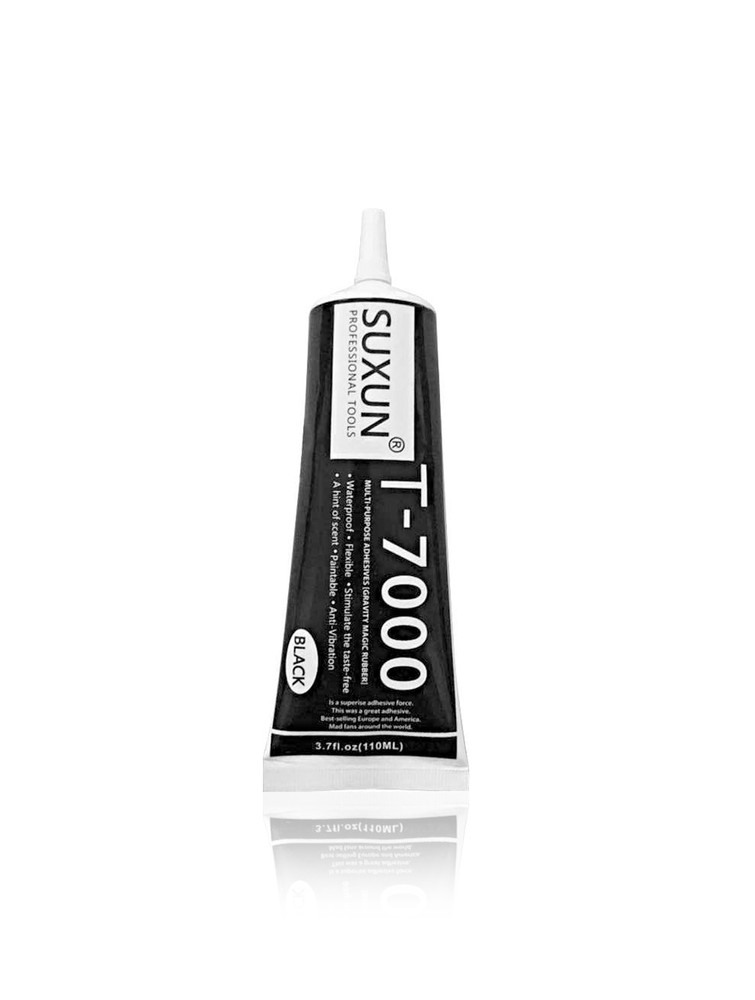 Replacement Multi-Purpose High Strength Black Glue T7000 (15ml / Suxun)