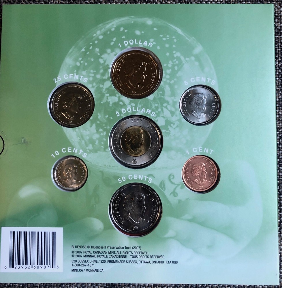 2007 Canada Holiday Gift Coin Set - 🇨🇦